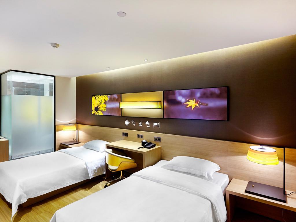7Days Premium Chongqin Jiangbei International Airport Hub Station Hotel Chongqing Bagian luar foto